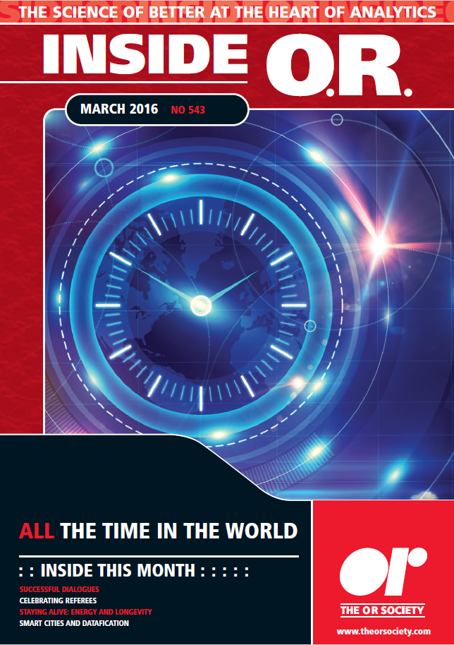 Front cover of Inside OR magazine March 2016