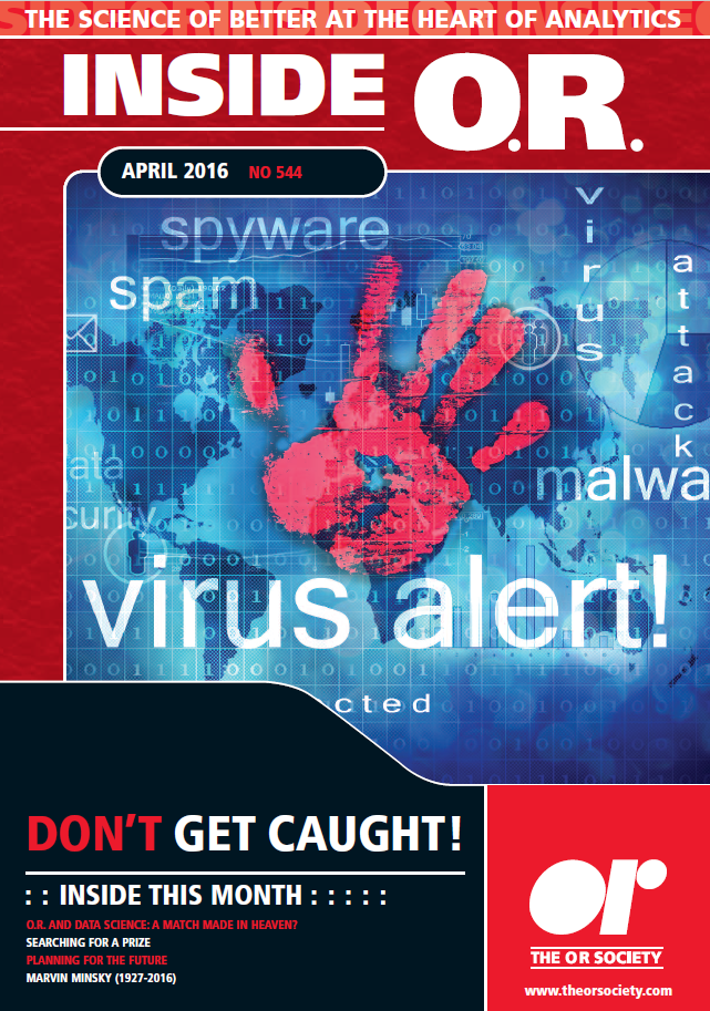 Front cover of Inside OR magazine April 2016