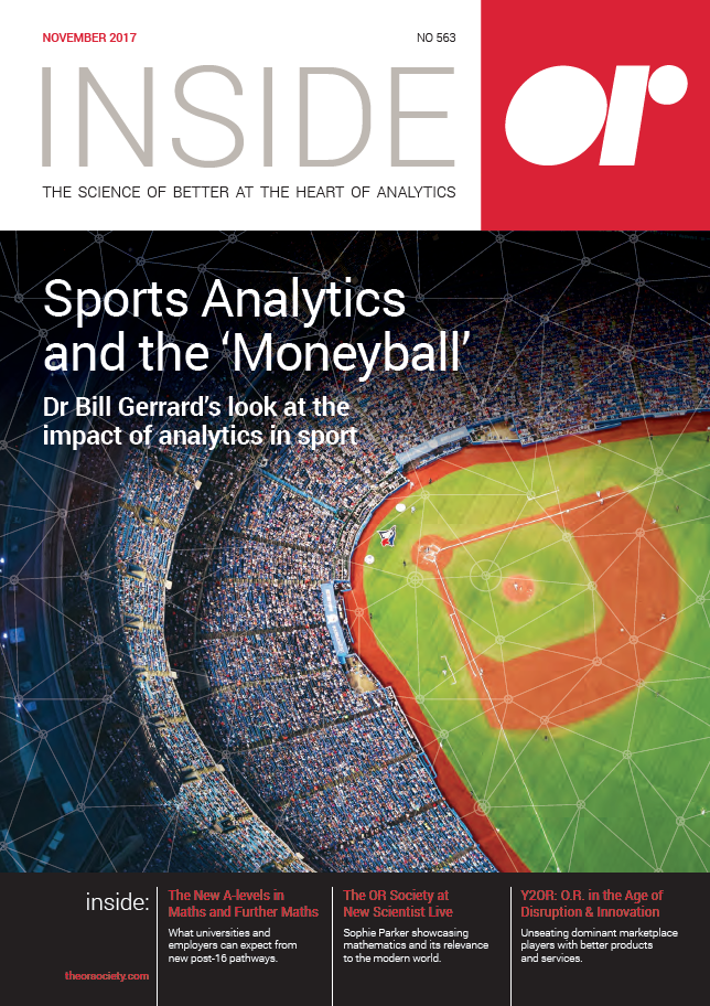 Front cover of Inside OR magazine November 2017