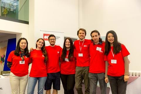 Seven OR Society volunteers at OR59