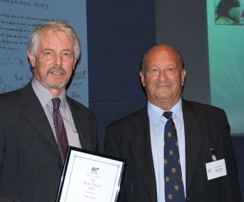 Colin Eden winner of 2007 Beale Medal with Jeff Griffiths