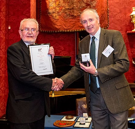John Friend winner of 2015 Beale Medal with Stewart Robinson