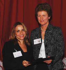 Alexandra Medina-Borja winner of 2007 Goodeve Medal with Sue Merchant
