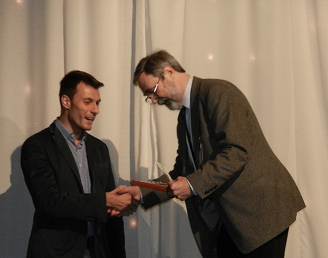 Federico Liveratore winner of 2010 Doctoral Award with Richard Eglese