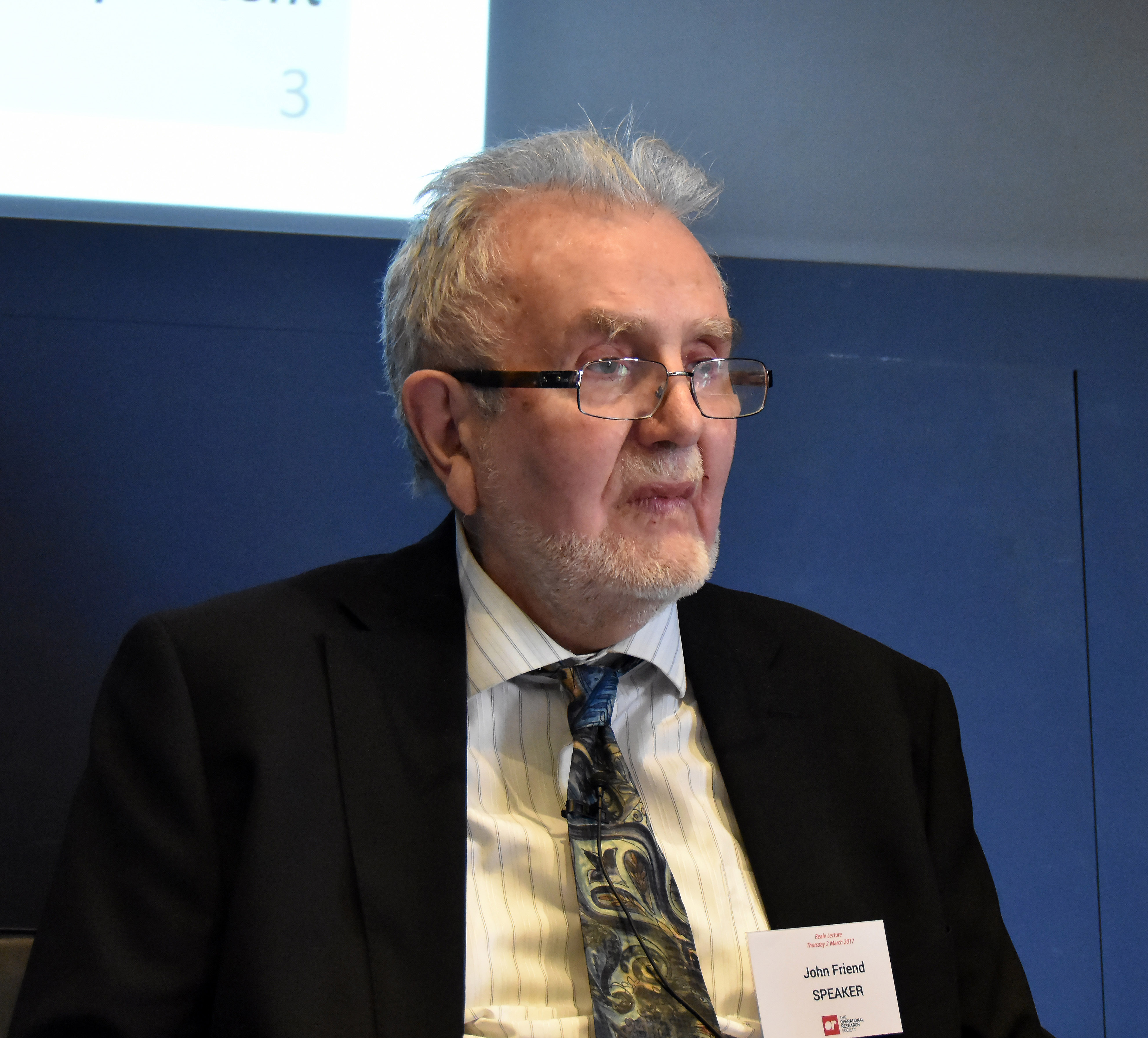 A portrait of John Friend