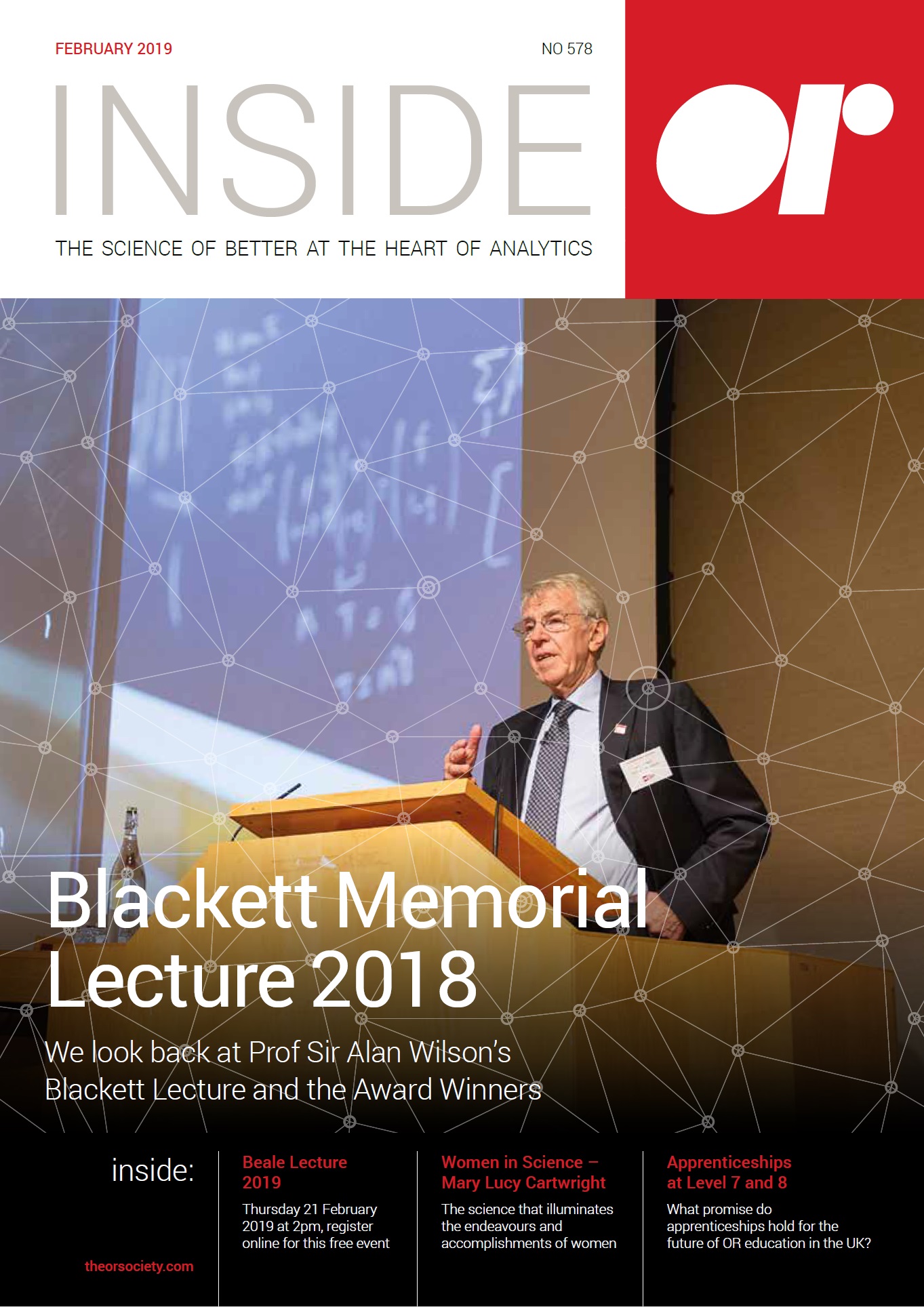 Cover of February 2019 issue of Inside OR