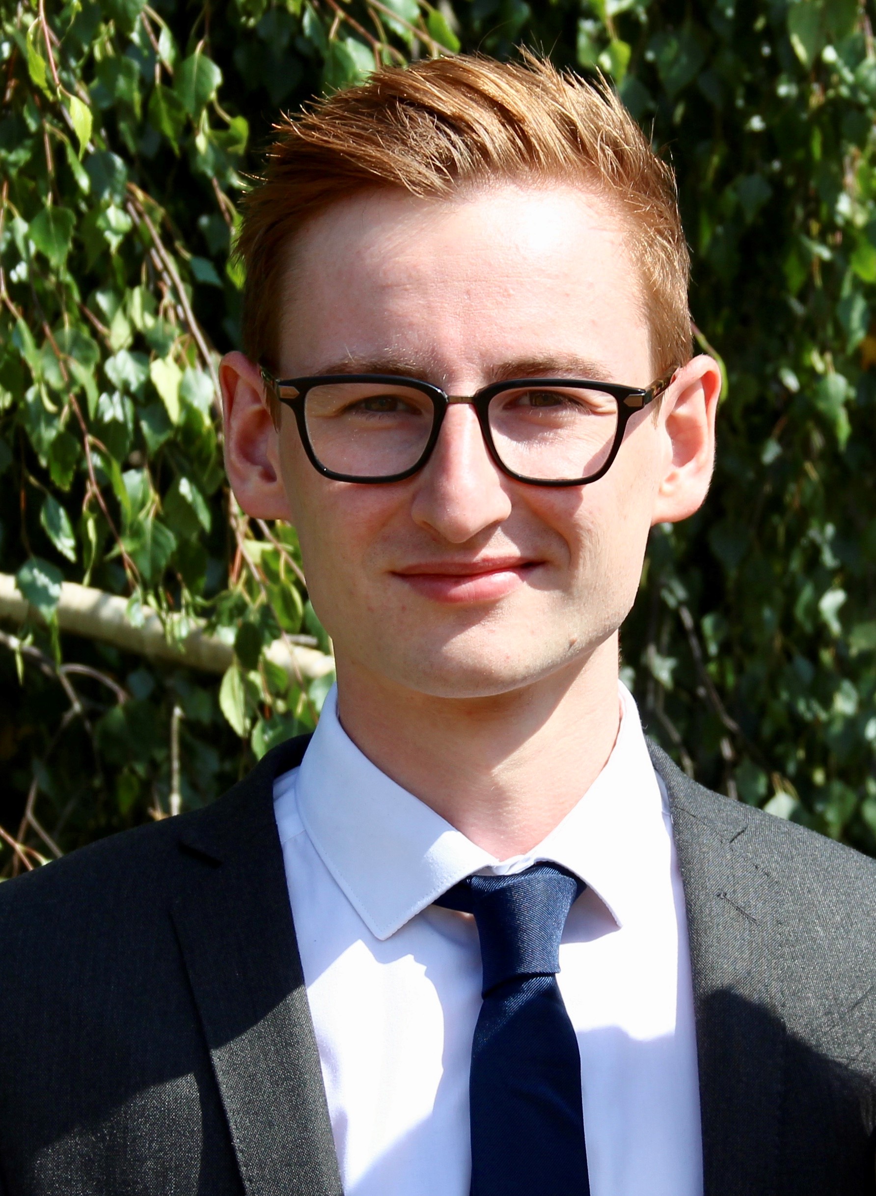 Jonathan Cooper Runner up of 2018 May Hicks Award