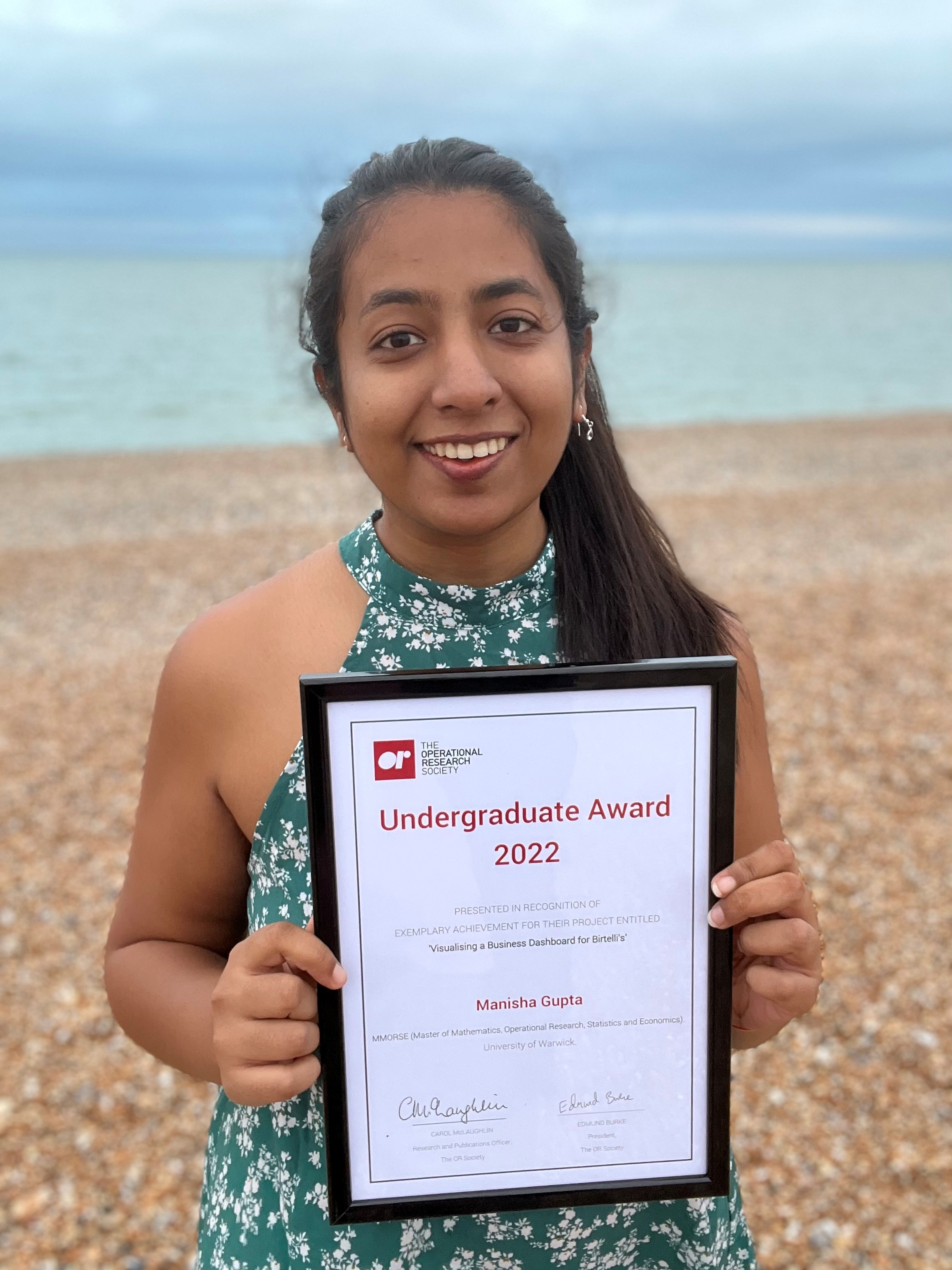 Manisha Gupta - Undergraduate Award.jpg