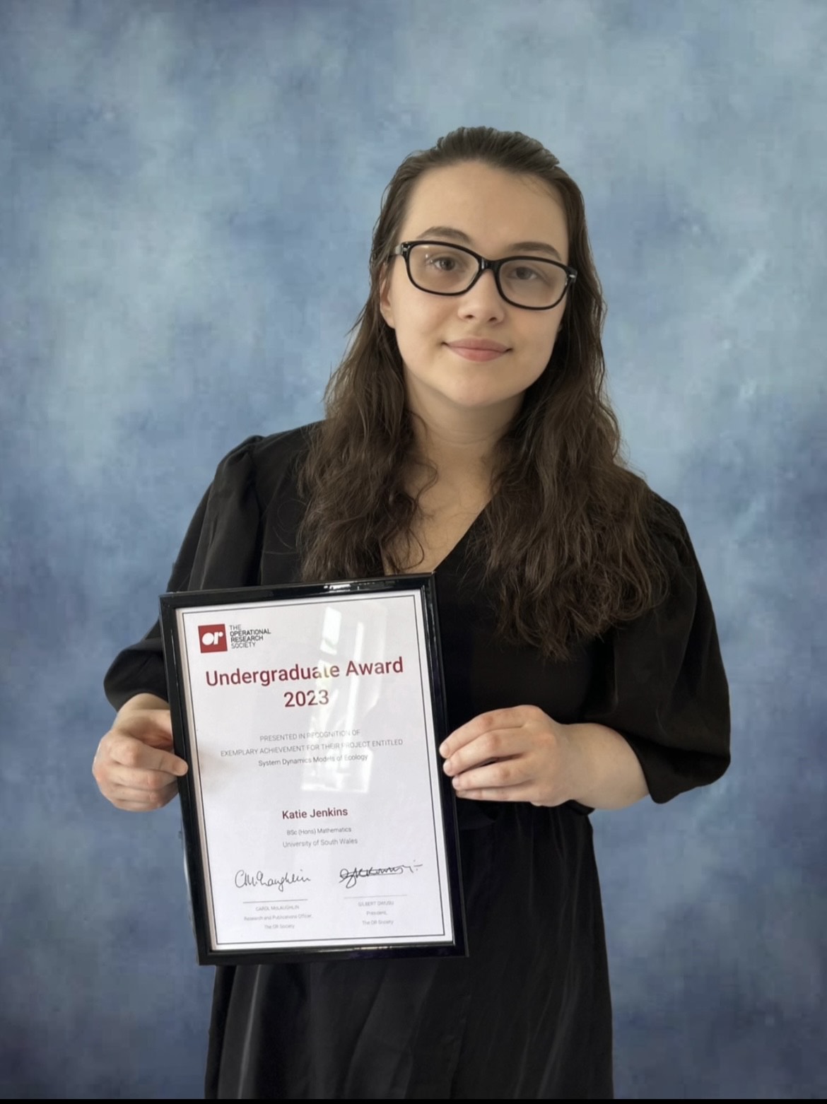 IMG 8783 Katie Jenkins Undergraduate Award 2023