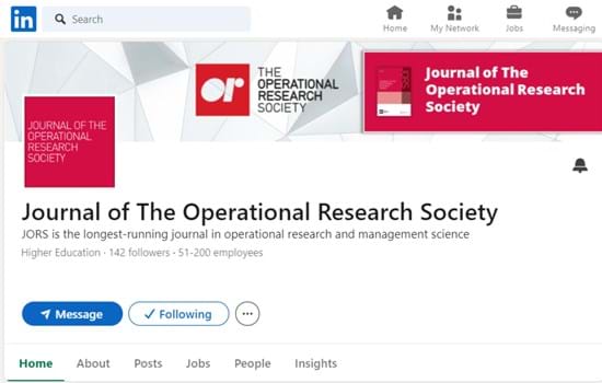 Linkedin Page