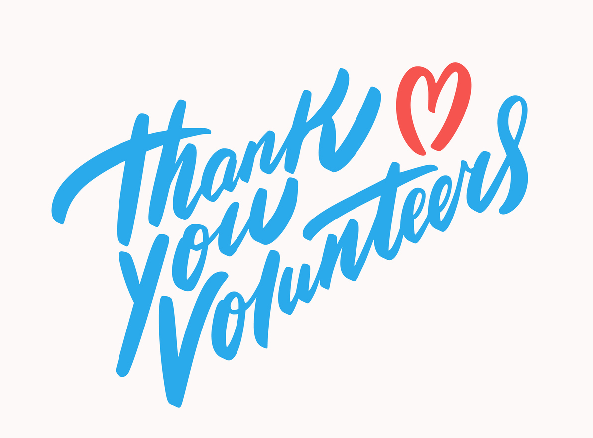 Thankyouvolunteers